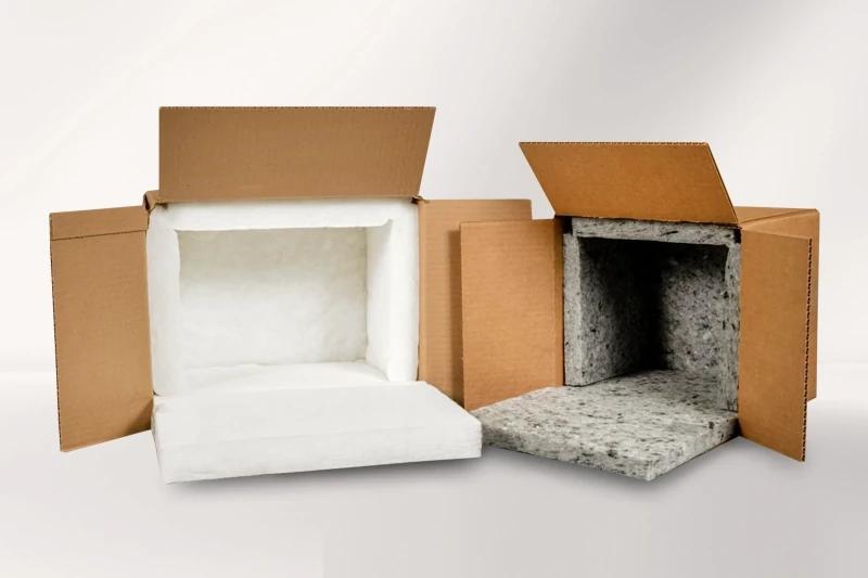 boxes with cotton liners