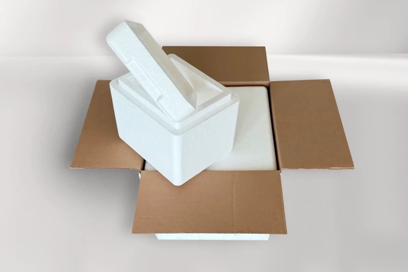 EPS cooler with box